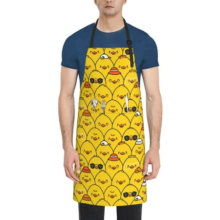 Vsdgher Cute Funny Chicken Waterproof Apron with 2 Pockets Kitchen Chef Aprons Bibs for Grooming Cooking Baking Painting Gardening
Vsdgher Cute Funny Chicken Waterproof Apron with 2 Pockets Kitchen Chef Aprons Bibs for Grooming Cooking Baking Painting Gardening