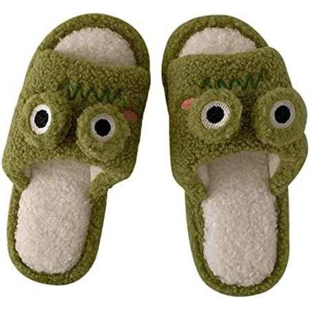 PIKADINGNIS Fuzzy Slippers Women Kawaii Slippers Cartoon Frog Slippers Indoor Outdoor Shoes Home Floor Slippers
PIKADINGNIS Fuzzy Slippers Women Kawaii Slippers Cartoon Frog Slippers Indoor Outdoor Shoes Home Floor Slippers