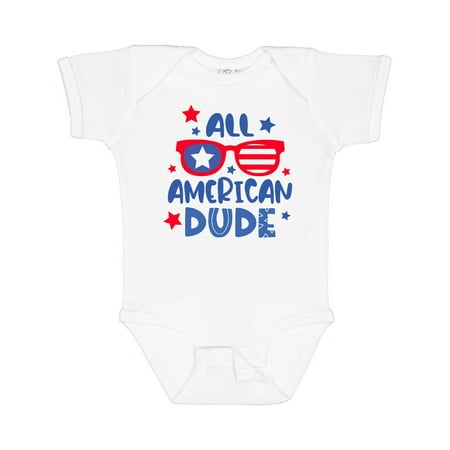 Inktastic 4th of July All American Dude with Red and Blue Glasses Gift Baby Boy Bodysuit
Inktastic 4th of July All American Dude with Red and Blue Glasses Gift Baby Boy Bodysuit