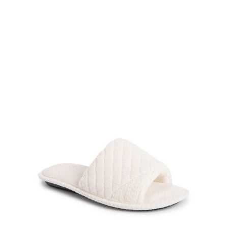 MUK LUKS Women s Sally Open Toe Scuff Slipper
