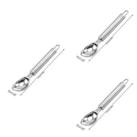 3pcs Stainless Steel Ice Cream Scoop Icecream Spoon Scooper with Round Handle Kitchen Tool
3pcs Stainless Steel Ice Cream Scoop Icecream Spoon Scooper with Round Handle Kitchen Tool