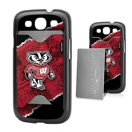 Wisconsin Badgers Galaxy S3 Credit Card Case