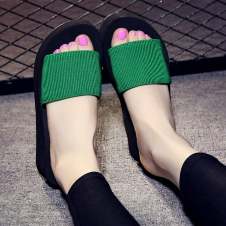 Summer Women Non-slip Shoe Casual Thick Crust Slippers Thick-sole High Heel Indoor Sandals
Summer Women Non-slip Shoe Casual Thick Crust Slippers Thick-sole High Heel Indoor Sandals