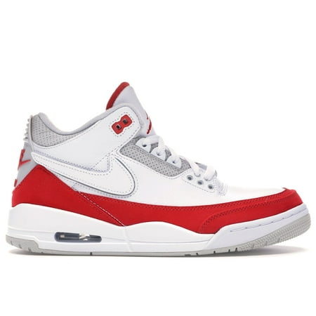 Jordan Men's 3 Retro Tinker White University Red, from StockX