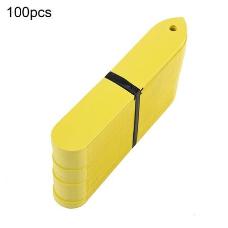 100Pcs Plant Labels High Toughness Anti-deform Plastic Plant Tags Potted Flower Classification Sign Marks for Yard
100Pcs Plant Labels High Toughness Anti-deform Plastic Plant Tags Potted Flower Classification Sign Marks for Yard