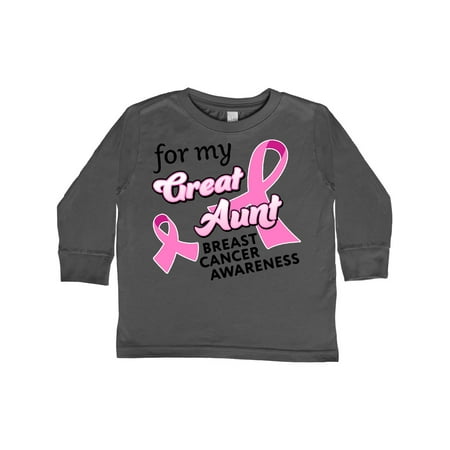 Inktastic For My Great Aunt - Breast Cancer Awareness Gift Toddler Boy or Toddler Girl Long Sleeve T-Shirt
Inktastic For My Great Aunt - Breast Cancer Awareness Gift Toddler Boy or Toddler Girl Long Sleeve T-Shirt
