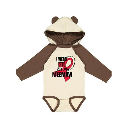Inktastic Sickle Cell Awareness I Wear Red For My Meemaw Gift Baby Boy or Baby Girl Long Sleeve Bodysuit
Inktastic Sickle Cell Awareness I Wear Red For My Meemaw Gift Baby Boy or Baby Girl Long Sleeve Bodysuit