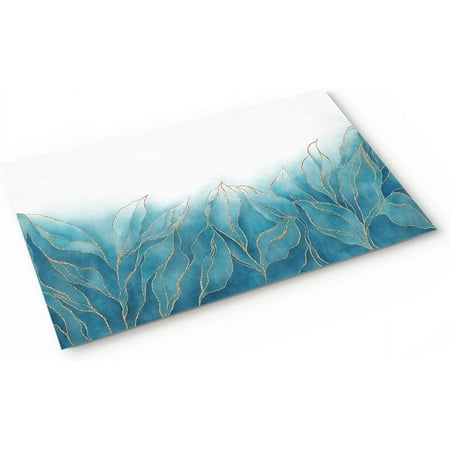Blue-Green Gradient Indoor Doormat Entrance Floor Mat Rubber Backing Anti-Slip Door Mat Door Rugs for Bathroom Kitchen Decorch Geometric Abstract Art Leaves 20x32 Inch
Blue-Green Gradient Indoor Doormat Entrance Floor Mat Rubber Backing Anti-Slip Door Mat Door Rugs for Bathroom Kitchen Decorch Geometric Abstract Art Leaves 20x32 Inch