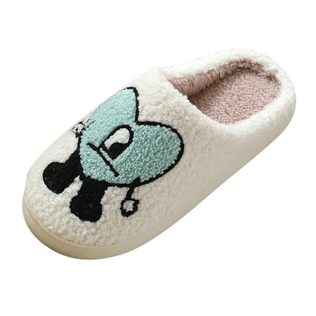 nsendm Faux Slippers for Women Couple Slippers Cute Love Home Slippers Winter Home Cotton Womens Slippers with Backs Blue 7.5
nsendm Faux Slippers for Women Couple Slippers Cute Love Home Slippers Winter Home Cotton Womens Slippers with Backs Blue 7.5