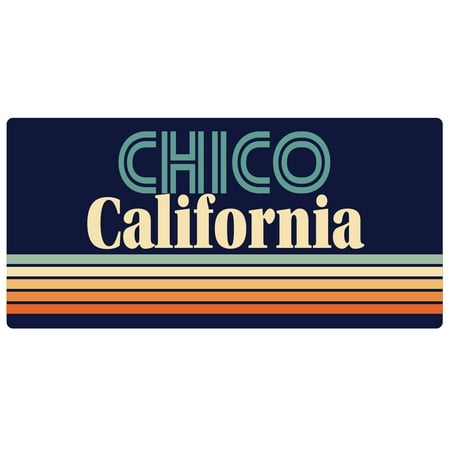Chico California 5 x 2.5-Inch Fridge Magnet Retro Design