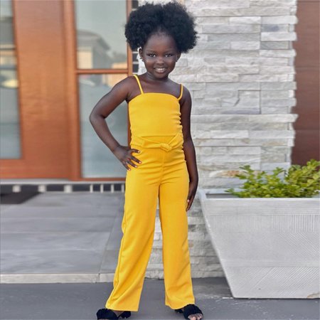 NIUREDLTD Kids Toddler Baby Children Girls Solid Cotton Summer Sleeveless Jumpsuit Playsuit Clothes
NIUREDLTD Kids Toddler Baby Children Girls Solid Cotton Summer Sleeveless Jumpsuit Playsuit Clothes