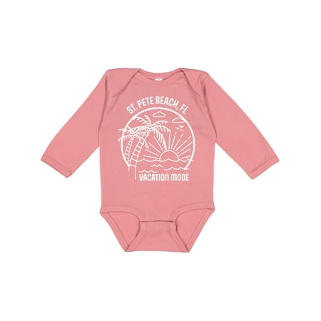 Inktastic Summer Vacation Mode St. Pete Beach Florida Gift Baby Boy or Baby Girl Long Sleeve Bodysuit
Inktastic Summer Vacation Mode St. Pete Beach Florida Gift Baby Boy or Baby Girl Long Sleeve Bodysuit
