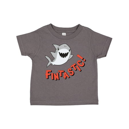 Inktastic Fintastic! Cute Shark Gift Toddler Boy or Toddler Girl T-Shirt