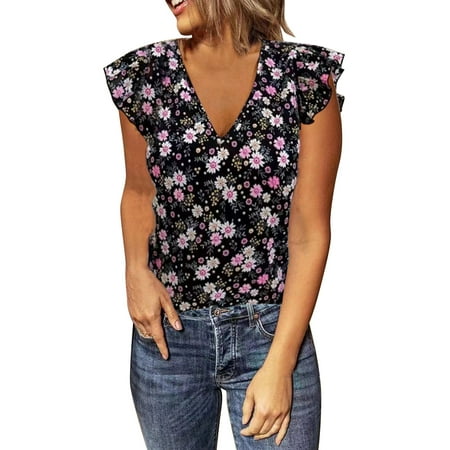 Qufokar Cute Maternity Clothes for Fall Womens Short Sleeve Loose Casual Tee Ladies V Neck Floral Print Pleated Shirt Casual Short Sleeve Tunic Top
Qufokar Cute Maternity Clothes for Fall Womens Short Sleeve Loose Casual Tee Ladies V Neck Floral Print Pleated Shirt Casual Short Sleeve Tunic Top