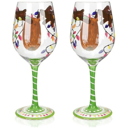 TOYMYTOY 2pcs Christmas Wine Glass Household Wine Cup Decorative Cocktail Glass Party Accessory
TOYMYTOY 2pcs Christmas Wine Glass Household Wine Cup Decorative Cocktail Glass Party Accessory