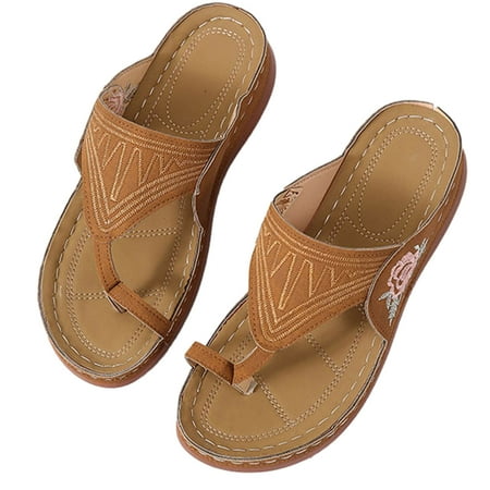 asdoklhq Slip On Shoes for Women Summer Plus Size Round Toe Flower Mid-heel Casual Women s Wedge Slippers
asdoklhq Slip On Shoes for Women Summer Plus Size Round Toe Flower Mid-heel Casual Women s Wedge Slippers