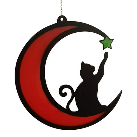 Rdeuod Valentine Day Gifts Moon Cat Back View Pendant Silhouette Cat Gift Decoration Pendant Moon Cat Ornament Cat Pendant Gift For Him Acrylic
Rdeuod Valentine Day Gifts Moon Cat Back View Pendant Silhouette Cat Gift Decoration Pendant Moon Cat Ornament Cat Pendant Gift For Him Acrylic