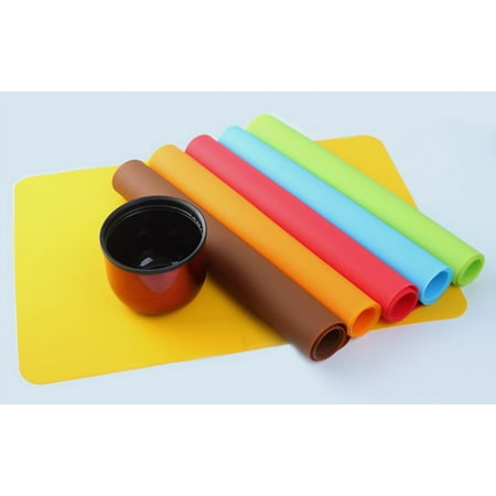 Silicone Table Mat Kids Dinner Heat Insulation Placemat Kitchen Pastry Rolling Dough Pad - Blue
Silicone Table Mat Kids Dinner Heat Insulation Placemat Kitchen Pastry Rolling Dough Pad - Blue