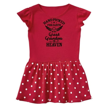 Inktastic Handpicked for Earth By My Great Grandpa in Heaven Gift Toddler Girl Dress
Inktastic Handpicked for Earth By My Great Grandpa in Heaven Gift Toddler Girl Dress