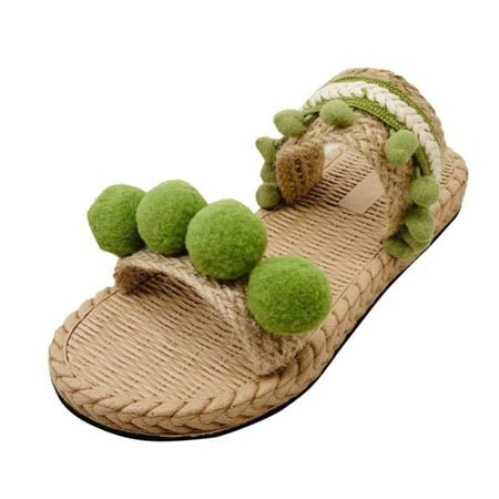 Cathalem Women Sandals Shoes New Ladies Slippers Fashion Flat Slides Casual Beach Open Toe Soft Soled Female Slippers Green 39
Cathalem Women Sandals Shoes New Ladies Slippers Fashion Flat Slides Casual Beach Open Toe Soft Soled Female Slippers Green 39