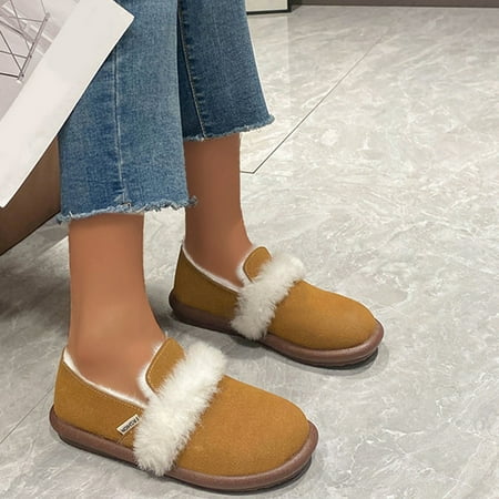 Cathalem Womens Winter Snow Boots Plaid Ladies Fashion Fashion Retro Low Top Casual Single Shoes Plush Hiking Snow Boots Women Brown 7
Cathalem Womens Winter Snow Boots Plaid Ladies Fashion Fashion Retro Low Top Casual Single Shoes Plush Hiking Snow Boots Women Brown 7