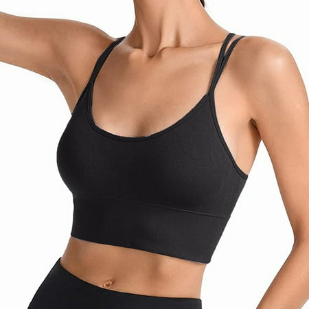 Himiway Lightning Deals Of Today Women S Solid Color Rimless Sports Bra Cross Sports Vest Yoga Underwear Top Workout Sets for Women Workout Tops for Women Black Xxl
Himiway Lightning Deals Of Today Women S Solid Color Rimless Sports Bra Cross Sports Vest Yoga Underwear Top Workout Sets for Women Workout Tops for Women Black Xxl