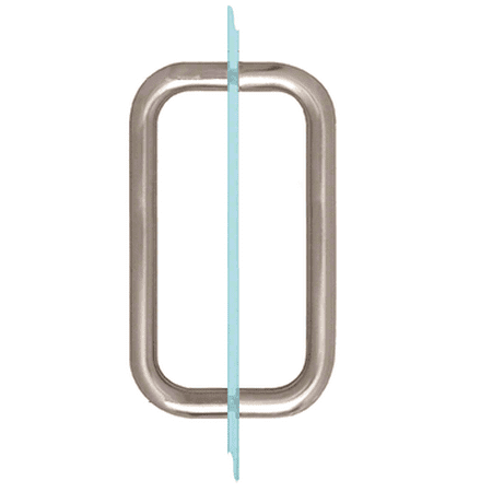 CRL BMNW8X8BN Brushed Nickel 8 BM Series Back-to-Back Handle Without Metal Washers