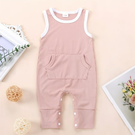 Leutsin Newborn Infant Baby Girl Clothes Cotton Linen Rompers Newborn Infant Baby Girls Boys Sleeveless Ribbed Solid Knit Jumpsuit Clothes
Leutsin Newborn Infant Baby Girl Clothes Cotton Linen Rompers Newborn Infant Baby Girls Boys Sleeveless Ribbed Solid Knit Jumpsuit Clothes