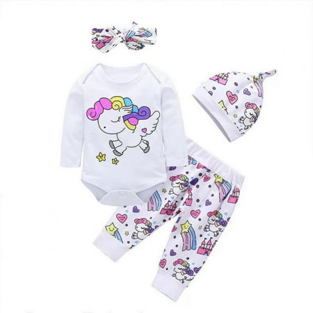 Maxcozy 4 pcs Baby Girls Pants Set Newborn Infant Toddler Cartoon Romper Pants Hats Headband Clothes 0-24 Months
Maxcozy 4 pcs Baby Girls Pants Set Newborn Infant Toddler Cartoon Romper Pants Hats Headband Clothes 0-24 Months