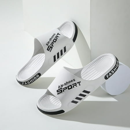 Fashion Men‘s Slippers PVC Soft Sole Non-slip Slides Casual Outdoor Beach Flip Flops Home Bathroom Couples Slippers New Sandal TUOXIE
Fashion Men‘s Slippers PVC Soft Sole Non-slip Slides Casual Outdoor Beach Flip Flops Home Bathroom Couples Slippers New Sandal TUOXIE