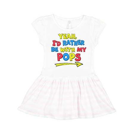 Inktastic Yeah I d Rather be with My Pops in Red Yellow and Blue Gift Toddler Girl Dress
Inktastic Yeah I d Rather be with My Pops in Red Yellow and Blue Gift Toddler Girl Dress