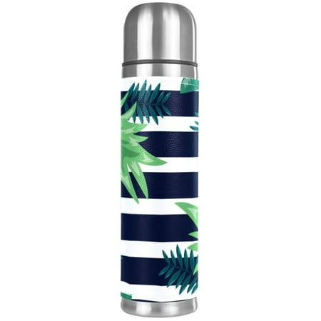 Tropical Leaves Stripe Pattern Premium Insulated Water Bottle - Water Mug with Food-Grade PP Vacuum Insulated Leak-proof BPA-Free
Tropical Leaves Stripe Pattern Premium Insulated Water Bottle - Water Mug with Food-Grade PP Vacuum Insulated Leak-proof BPA-Free