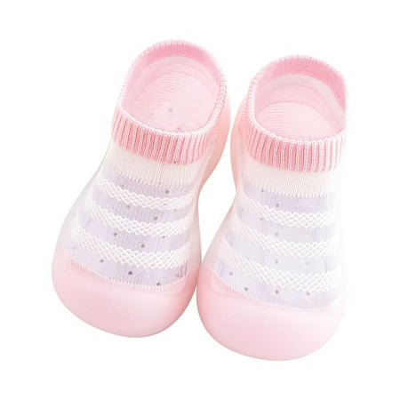 Odeerbi Rollback Toddler Baby Boys Girls Cute Breathable Soft Non-slip Toddler Shoes Socks Trendy Stripe Hollow Out Pink
Odeerbi Rollback Toddler Baby Boys Girls Cute Breathable Soft Non-slip Toddler Shoes Socks Trendy Stripe Hollow Out Pink