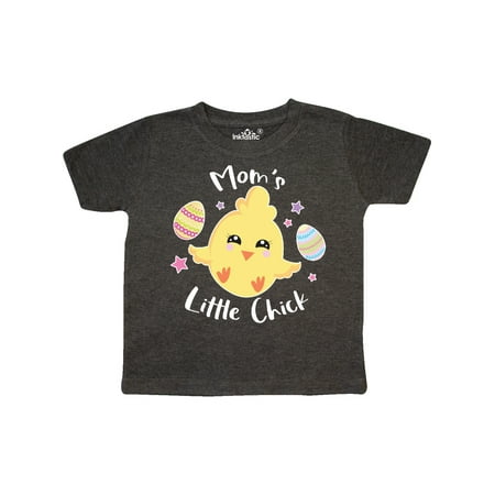 Inktastic Happy Easter Mom s Little Chick Gift Toddler Toddler Girl T-Shirt