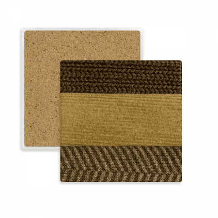 Fabric Flax Triple Bar Brown Square Coaster Cup Mat Mug Subplate Holder Insulation Stone
Fabric Flax Triple Bar Brown Square Coaster Cup Mat Mug Subplate Holder Insulation Stone