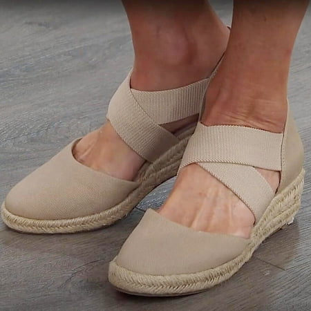 Homadles Sandals for Women- Large Wedge Sandals in Store on Clearance Sandals Shoes Beige Size 6
Homadles Sandals for Women- Large Wedge Sandals in Store on Clearance Sandals Shoes Beige Size 6