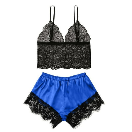 Knosfe Satin Two Piece Sleepwear Lace Pjs for Women Eyelash Cami Crop Top Pajamas Set XL
Knosfe Satin Two Piece Sleepwear Lace Pjs for Women Eyelash Cami Crop Top Pajamas Set XL