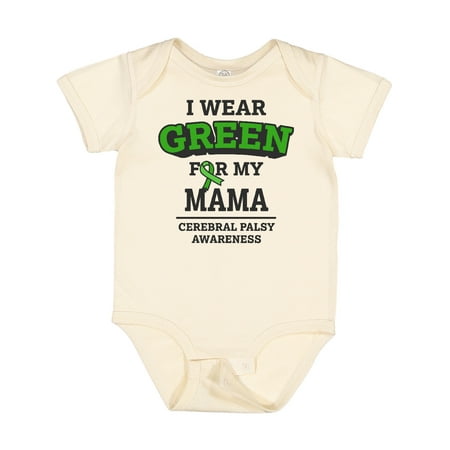 Inktastic I Wear Green for My Mama for Cerebral Palsy Gift Baby Boy or Baby Girl Bodysuit
Inktastic I Wear Green for My Mama for Cerebral Palsy Gift Baby Boy or Baby Girl Bodysuit