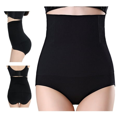Waist Trainer High Waist Body Shaper Panties for Women Black-2XL