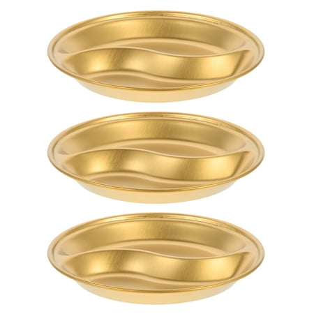 3 Pcs Round Tray Stainless Steel Dish Sauce Cups Dip Dishes Dessert Trays Metal Condiment
3 Pcs Round Tray Stainless Steel Dish Sauce Cups Dip Dishes Dessert Trays Metal Condiment