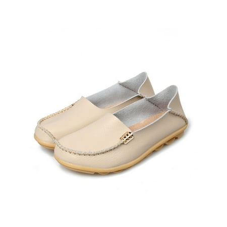 UKAP Women s Comfort Walking Flat Loafer Casual Round Toe Moccasins Comfortable Driving Shoes