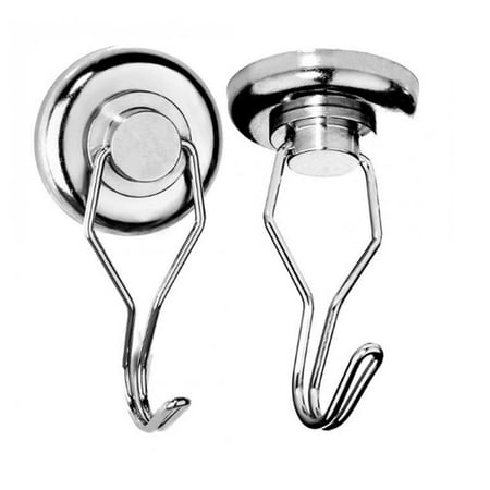60lb Strong Magnetic Swivel/Swing Hanging Hooks (2Pack) Perfect for Refrigerator and Other Magnetic Surfaces
60lb Strong Magnetic Swivel/Swing Hanging Hooks (2Pack) Perfect for Refrigerator and Other Magnetic Surfaces