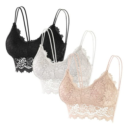 Women s Lace Longline Spaghetti Strap Bras for Women Full Coverage Comfy Strappy Bras Underarm Smoothing Exercise for Women
Women s Lace Longline Spaghetti Strap Bras for Women Full Coverage Comfy Strappy Bras Underarm Smoothing Exercise for Women