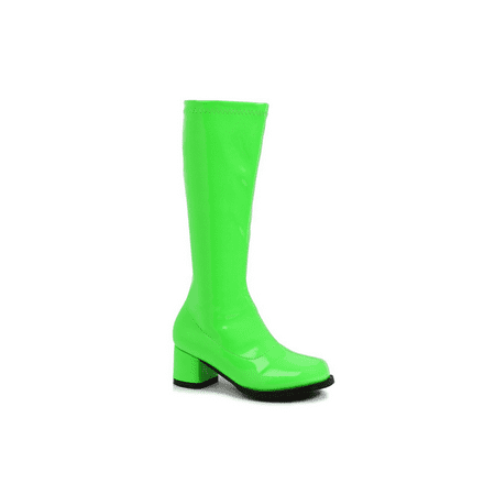 175-DORA-N 1.75 Heel Children s Neon Gogo Boots.