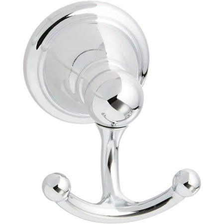 HElectQRIN YB2203CH Brantford Double Robe Hook Chrome