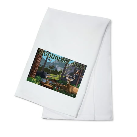 Snoqualmie Pass Washington Wildlife Utopia (100% Cotton Tea Towel Decorative Hand Towel Kitchen and Home)
Snoqualmie Pass Washington Wildlife Utopia (100% Cotton Tea Towel Decorative Hand Towel Kitchen and Home)