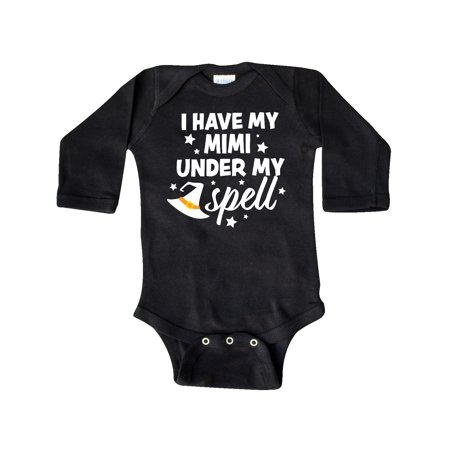 Inktastic I Have My Mimi Under My Spell with Cute Witch Hat Gift Baby Boy or Baby Girl Long Sleeve Bodysuit
Inktastic I Have My Mimi Under My Spell with Cute Witch Hat Gift Baby Boy or Baby Girl Long Sleeve Bodysuit