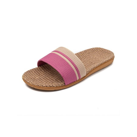 Gomelly Women Men Slide Sandal Linen Slides Beach Flat Sandals Non-slip Shoes Unisex Pink B 4-4.5
Gomelly Women Men Slide Sandal Linen Slides Beach Flat Sandals Non-slip Shoes Unisex Pink B 4-4.5