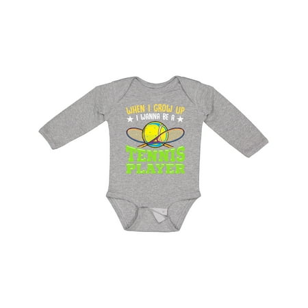 Inktastic Future Tennis Player Baby Gift Boys or Girls Long Sleeve Baby Bodysuit
Inktastic Future Tennis Player Baby Gift Boys or Girls Long Sleeve Baby Bodysuit