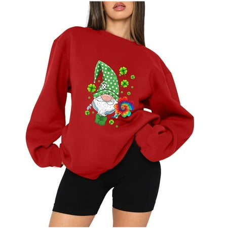 REORIAFEE St Patricks Day Scrub Tops for Women Clover Print Nursing Scrubs with Pocket Casual Summer Short Sleeve V-Neck Holiday Blouse Long Sleeve Round Neck Tops Loose Blouse Graphic Sweatshirt L
REORIAFEE St Patricks Day Scrub Tops for Women Clover Print Nursing Scrubs with Pocket Casual Summer Short Sleeve V-Neck Holiday Blouse Long Sleeve Round Neck Tops Loose Blouse Graphic Sweatshirt L